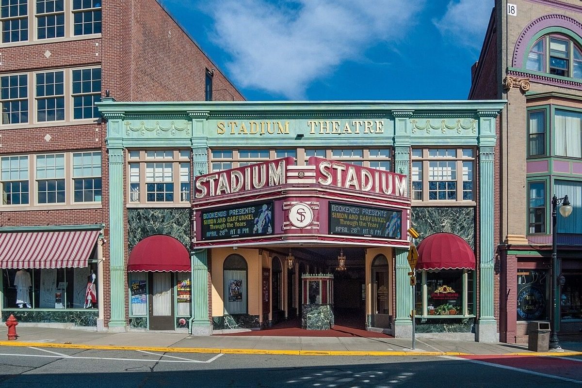 Historic downtown Woonsocket, Rhode Island